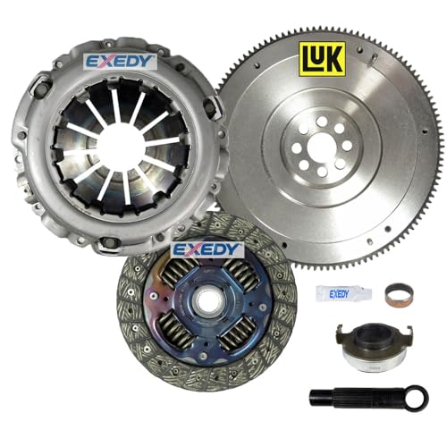 EXEDY CLUTCH + LUK FLYWHEEL KIT compatible with 2004-2015 TSX ILX 2.4L 2003-2012 ACCORD CIVIC SI K24