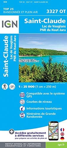 Télécharger 3327OT SAINT CLAUDE LAC DE VOUGLANS Livre PDF Gratuit