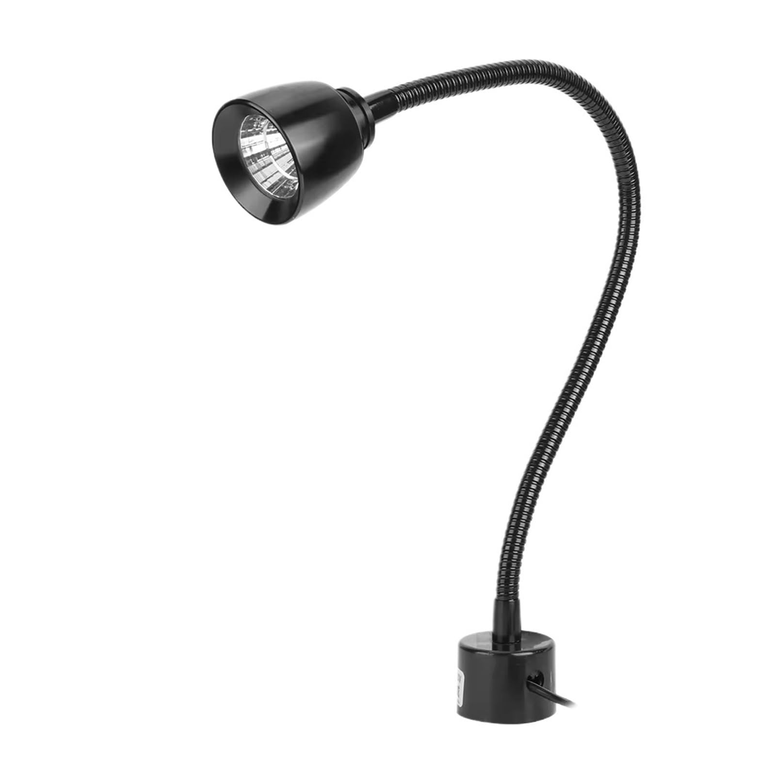 WXVFX 7W Adjustable LED Working Light Machine Lathe Tool Flexible Gooseneck Lamp for Punching Machine Work Light Drill Press Lathe