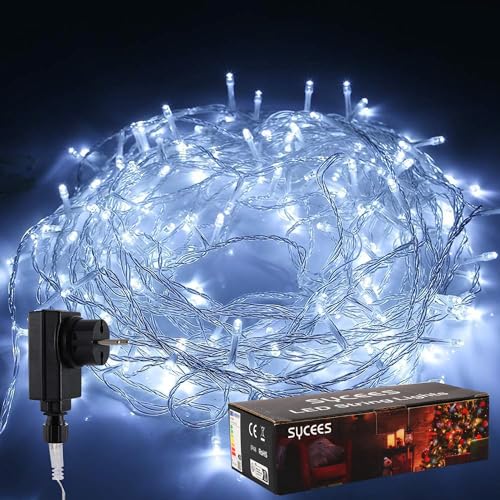 🎄 【Sicurezza con Voltaggio Basso e Risparmio di Energia】 Voltaggio di luci 31V, wattaggio 6W che sono inferiori alla tensione di sicurezza umana 36V, nessuno rischio di scosse elettriche. I cavi vengono sono più grossi rispetto ai quelli di modelli tradizionali, sono anche resistente al calore, certificato CE. Le luci non si surriscaldano anche dopo un uso prolungato e consumano poca energia.