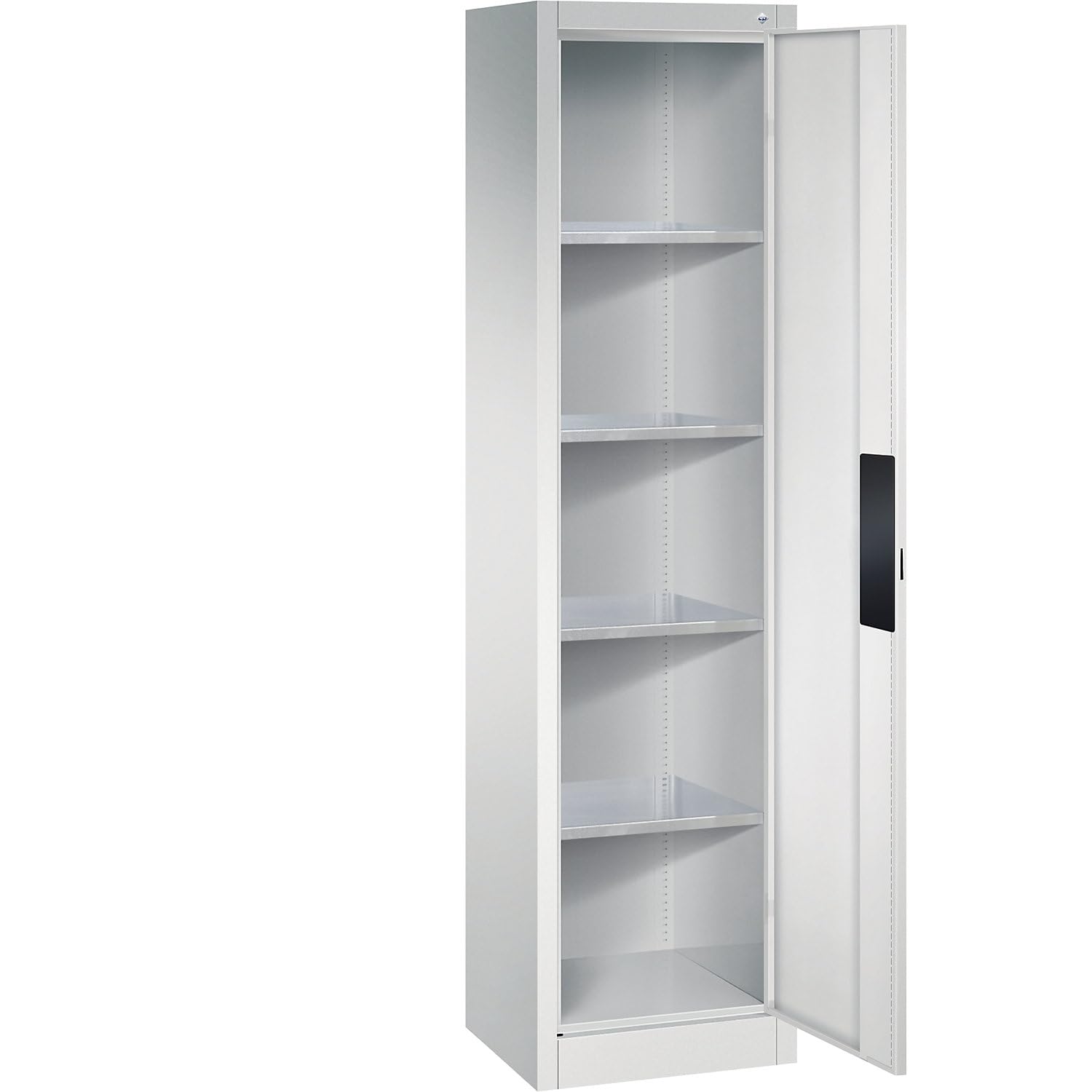 C + P Möbelsysteme C+P | Armoire d'atelier pour Charges Lourdes | Largeur 502 mm | Profondeur 400 mm | Porte Gris Clair