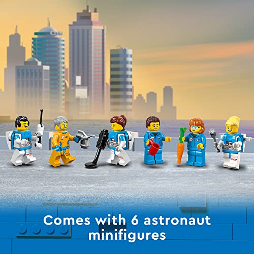 51ZVb8uHBpL City Space Lunar Research Base 60350 Building Toy Set for Kids, Boys, and Girls Ages 7+ (786 Pieces) - Image 6