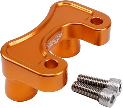 POWERJAMES Handlebar Riser Clamp Adapter for Harley Street Road Glide Touring Dyna Street Bob Low Rider ST