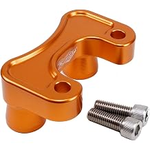 POWERJAMES Handlebar Riser Clamp Adapter for Harley Street Road Glide Touring Dyna Street Bob Low Rider ST