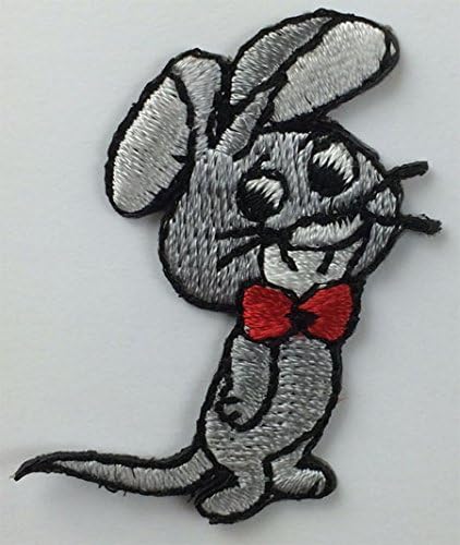 Mouse Press-on Applique. 1-1/8" X 1-3/4" - 12 Pieces.
