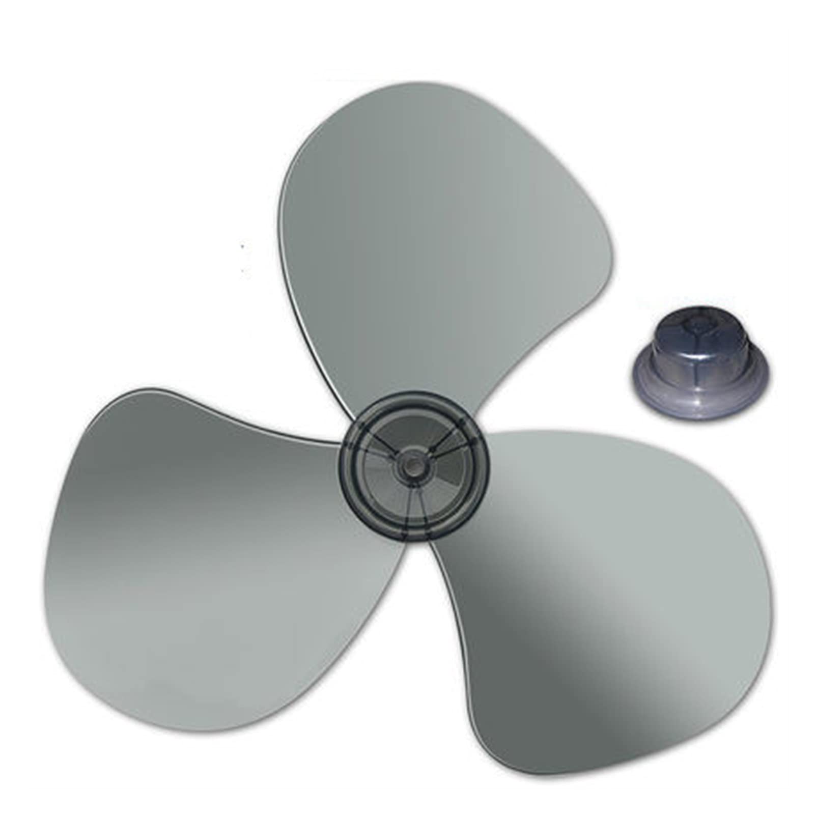 FOELANNE Plastic Fan Blade, ABS Fan Blade Replacement Big Wind 16 inch 400mm for Pedestal or Table Fan