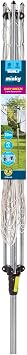 Minky Easy Breeze 115 Ft. Round 3 Arm Rotary Clothesline, Umbrella Drying Rack for Laundry, Easy Operation