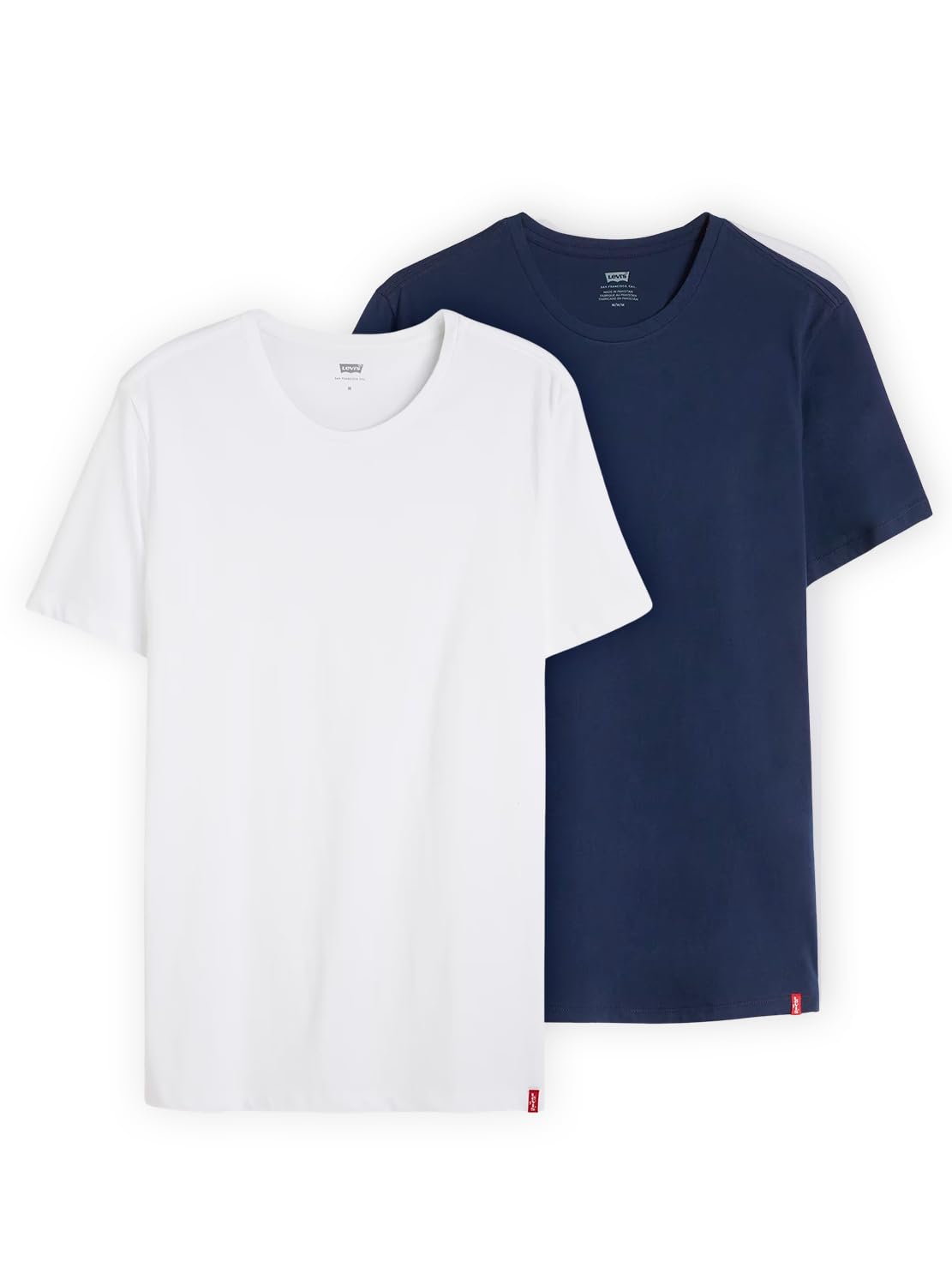 Levi's Herren Slim 2-Pack Crewneck Tee T-Shirt