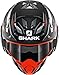Shark NC Casco per Moto, Hombre, Negro/Oroange, M