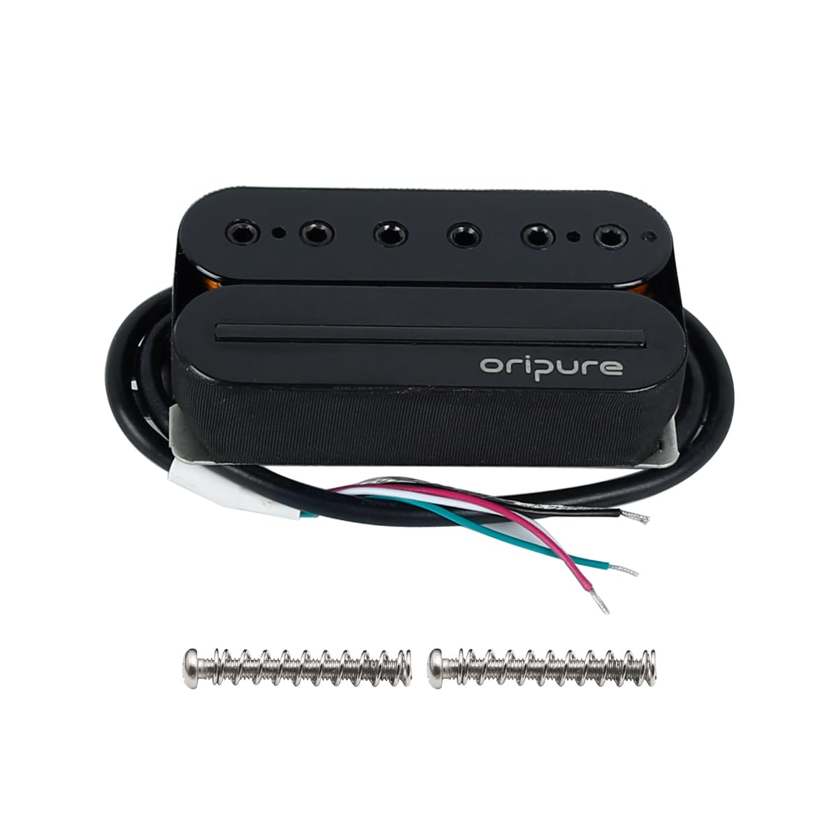 Oripure Pickup Humbucker per chitarra con manico + ponte Pickups Set Hot Rail e pali a vite
