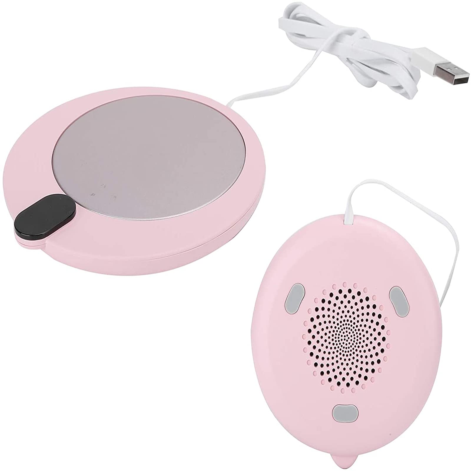 Réchauffeur de Tasse de Chauffe-Tasse à Café USB, Chauffe-Verres à Contrôle de Température à 3 Niveaux, pour Bureau à Domicile