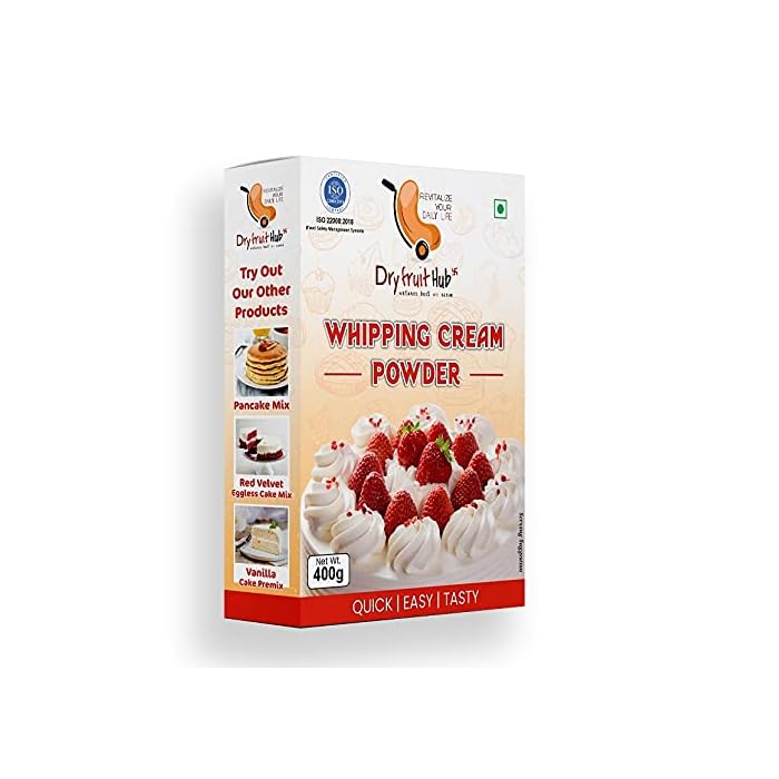 Buy Dry Fruit Hub Whipping Cream Powder 200gm, Whipping Cream for Cakes