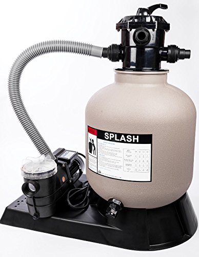 Poolzon Sandfilteranlage Poolfilter Clearzon-Top-6 inkl. Vorfilter Poolfilter mit 6-Wegeventil