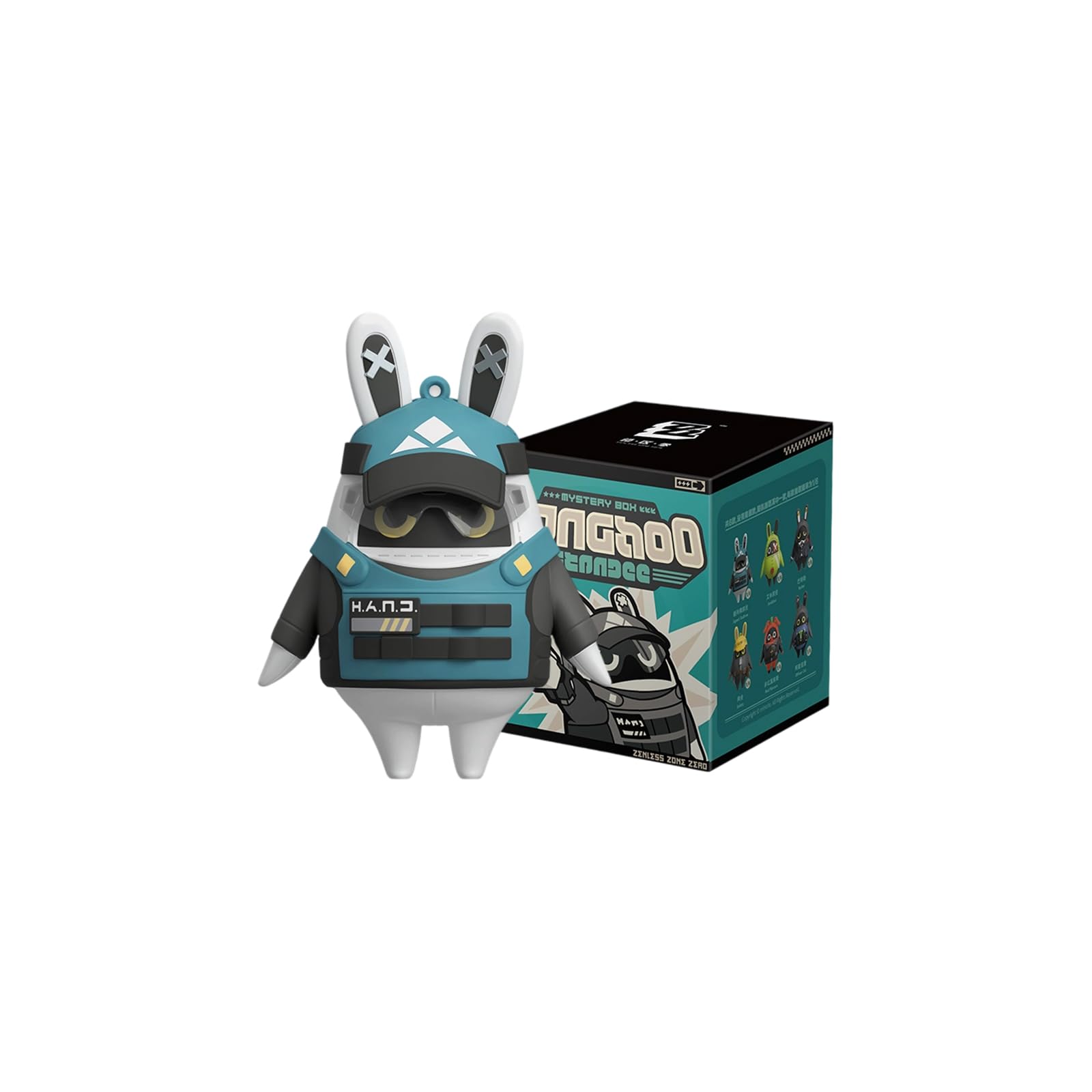 Bahomu Anime Blind Box, Random One Cute Bangboo Standee Series