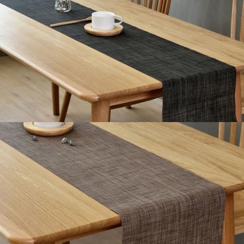 HAPPY SINGU RABO�@�e�[�u�������i�[ �y �v���d�l �z �e�[�u���Z���^�[ �u���b�W�����i�[ PVC �y �h�� ���� �h�� �h���� �z �k�� �a ���_�� ���l���� 180×30cm �e�[�u���N���X �V���v�� ���L (�u���b�N�P���{�u���E���P��)