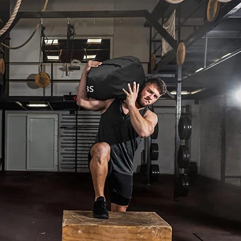 Sport Sandbag, Power Bag Sacchi di Sabbia da Allenamento Regolabili for allenamenti Pesanti 50LB-250LB Pesi Fitness Boxe Sollevamento Fitness