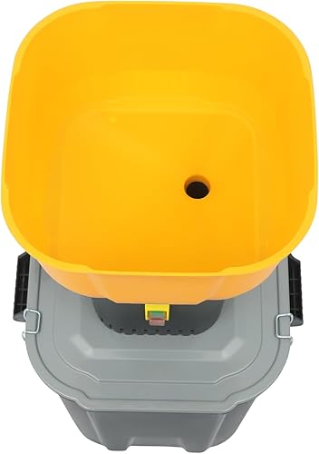 Miniatura 8 de Molinillo eléctrico de grano de 55L14.5 galones, molinillo de maíz de 1300 W con 5 filtros, molinillo eléctrico de granos de alimentación agrícola