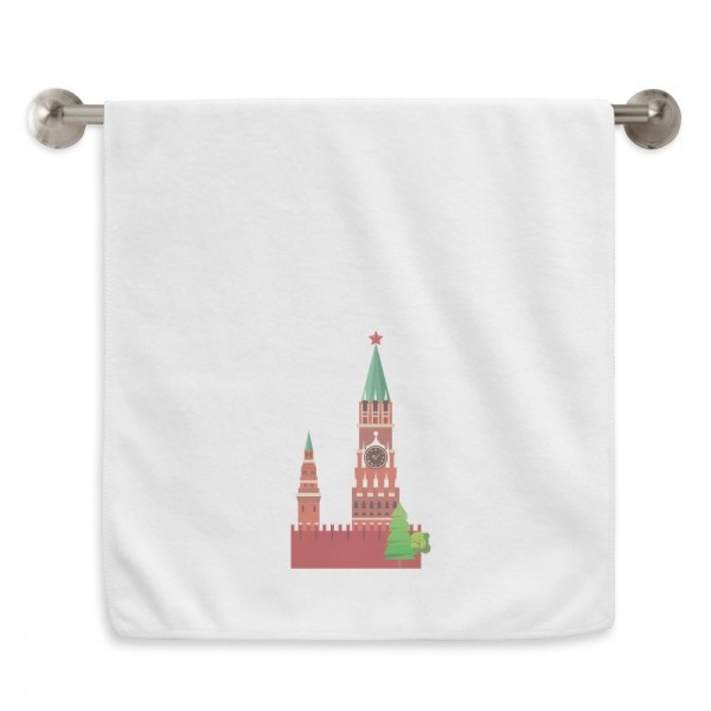 Serviettes débarbouillettes Russie serviette blanche visage 13x29 inch