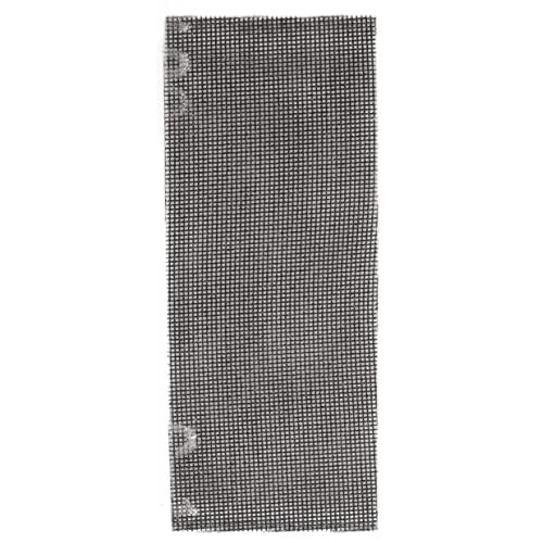 kwb Gitterleinen Schleif-Papier Schleifgitter-Scheibe für Nass- und Trocken-Schliff, f. Hand-Schleifer 93 x 230 K-120, aus Fiberglas, gelocht m. Klett, 5 Stk.