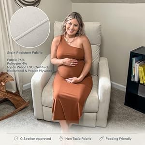 Nurturethegliderpremiumpowerreclinernurserygliderchairwithadjustableheadsupportdesignedwithathoughtfulcombinationoffunctionandcomfortbuiltinusbchargerivory Urban Country Home Decor Nurture the glider premium power recliner nursery glider chair with adjustable head support designed with a thoughtful combination of function and comfort built in usb charger ivory urban country home decor