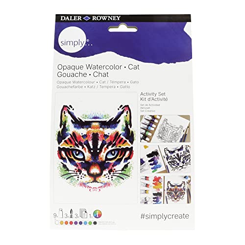 Daler Rowney - Activity Set 4 Gouache Simply En Oferta Set Pintura Gouache Daler Rowney Simply Activity