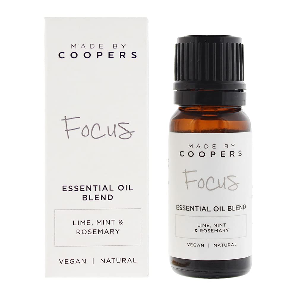 Made by Coopers - Essential Oil for Diffuser - 10ml (Focus)