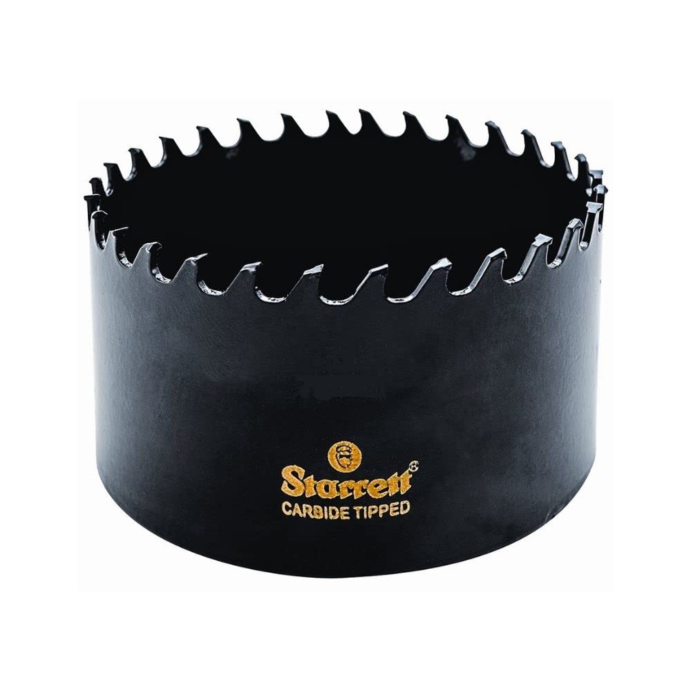 Starrett Tungsten Carbide Tipped Hole Saw, CT318 Deep Cut Holesaw Cutter