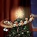 Thomas Kinkade Holidays in Motion Rotating Illuminated Tree Topper Animated Christmas Decor by The Bradford Editions