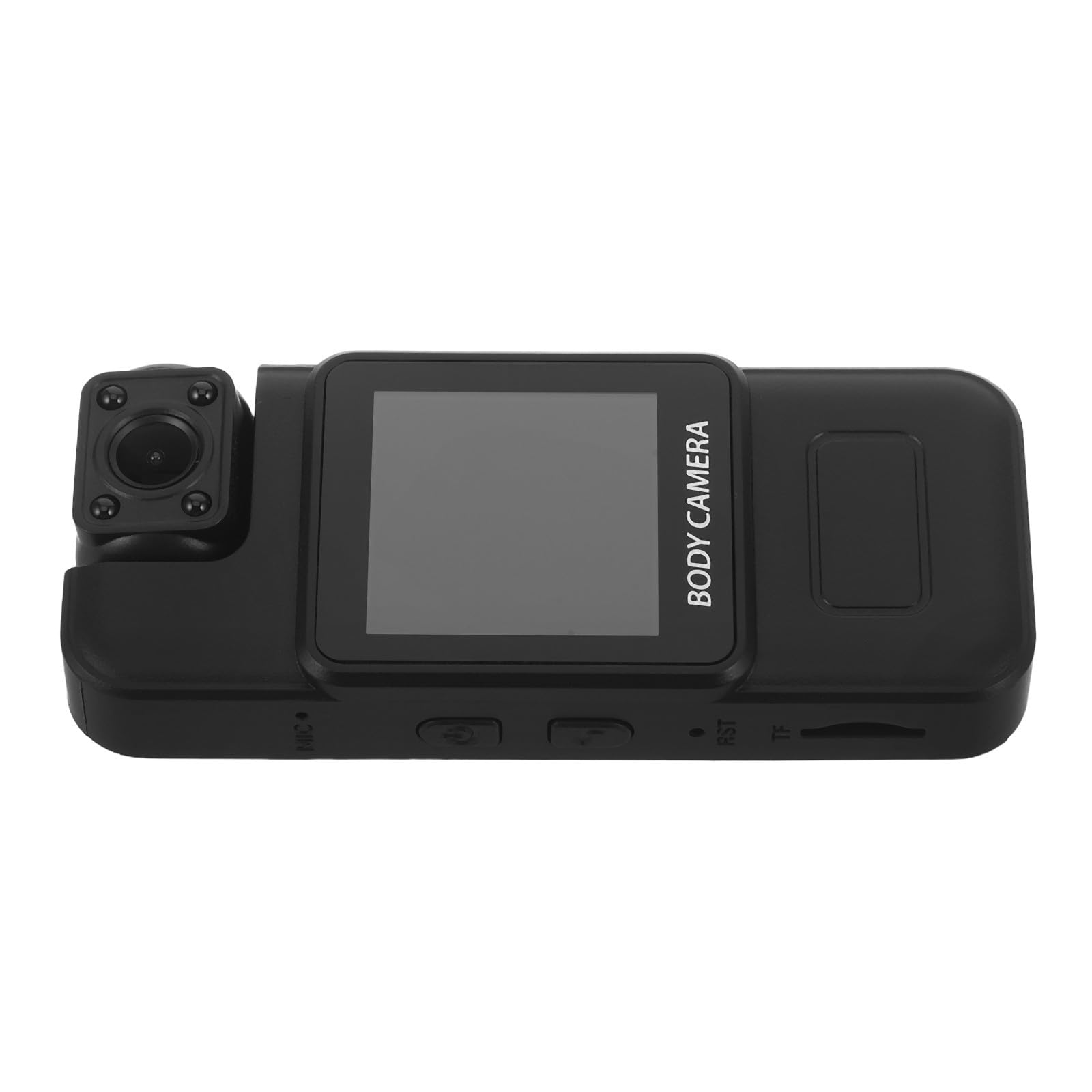 Healeved Videocamera Sportiva Indossabile 4k con Batteria 1000mah Nera