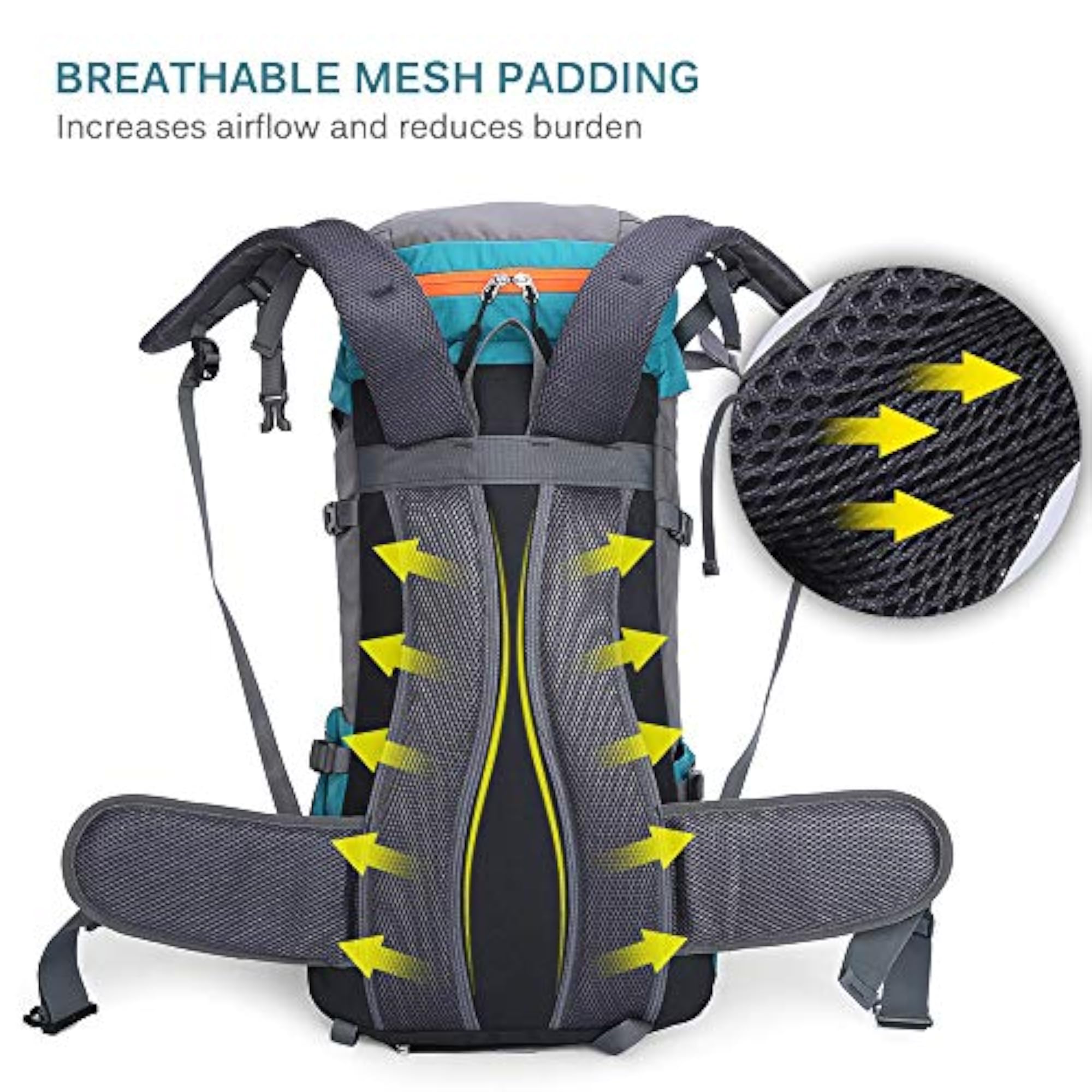 65L Hiking Backpack for Outdoor Travel