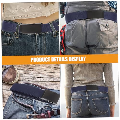 Men Canvas Waist Belt Breathable and Durable Outer Belt for Casual Formal Wear Versatile Occasions Stylish Accessory for Men and Women3