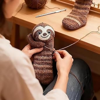 Animal Socks, 2026 New Funny Double-Layer Cotton Socks for Warmth, Cozy Fall & Winter