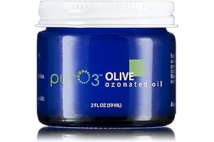 "Pur O3 Fully Ozonated Olive Oil: Pure, Natural, Organic Revitalizing Oil"