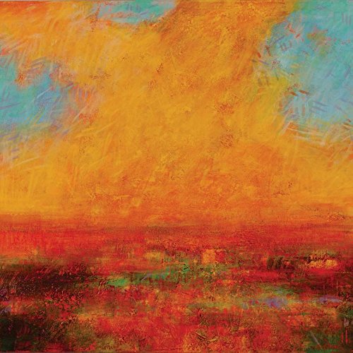 Paysage Abstrait Gary Max Collins : une affiche imprimée sur papier pour un salon moderne