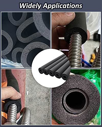 Czxnbi 1" ID*3/8" TH-6FT Pipe Insulation Foam Tube thumb #6