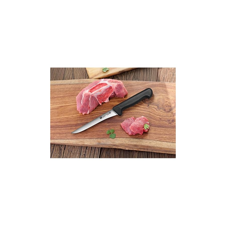 Cangshan Top Cut P2 Series 1022056 Swedish 14C28N Steel Boning Knife, 6-Inch