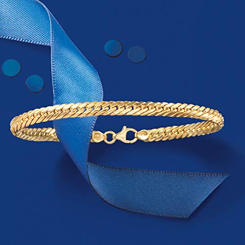 Ross-Simons Italian 18kt Yellow Gold Cuban-Link Bracelet3