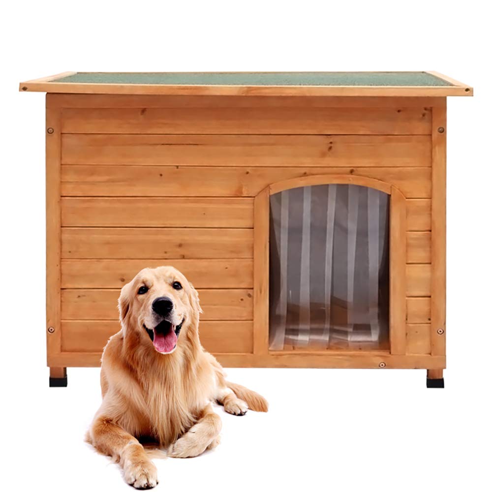 outdoor dog kennel with floor