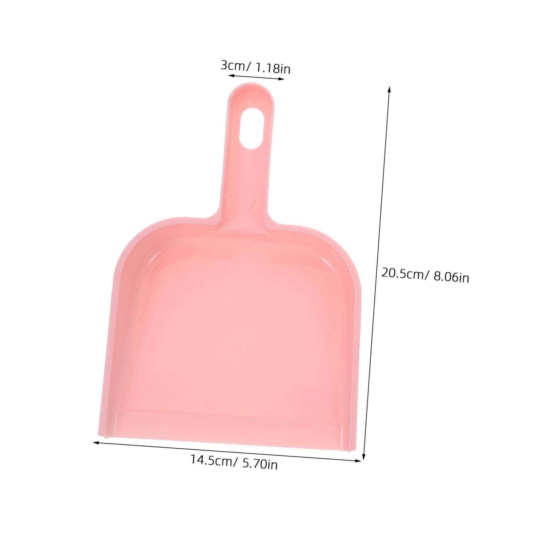 HONMEET Mini Hand Broom and Dustpan Set Lightweight Portable Cleaning Brush for Removal Tables Pet Cages and Keyboards Durable Pink Color