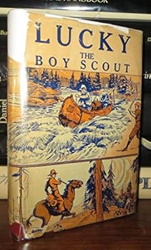 Hardcover Lucky, the Boy Scout Book