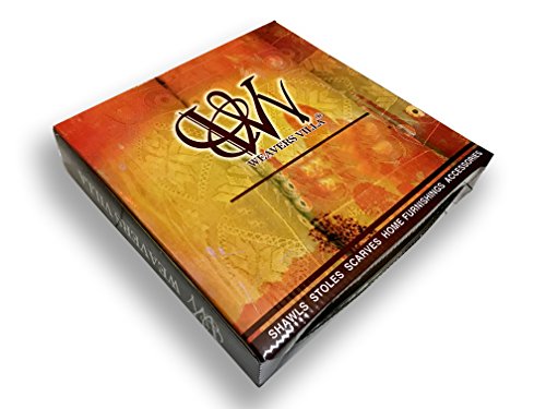 Women's Pashmina Wool Blend Indian Handicraft Woven Shawls, Scarf, Wraps [Large Size: 40" X 80"]4