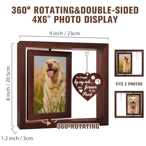Vetbuosa-Dog-in-Heaven-Memorial-Picture-Frame-Christmas-in-HeavenLoss-of-Dog-Sympathy-Gift-Dog-Memorial-Gifts-for-Loss-of-Dog-Dog-remembrance-GiftRotating-Wooden-Dog-Picture-Frame-4×6-Photo Vetbuosa Dog in Heaven Memorial Picture Frame Christmas in HeavenLoss of Dog Sympathy Gift Dog Memorial Gifts for Loss of Dog Dog remembrance GiftRotating Wooden Dog Picture Frame 4×6 Photo