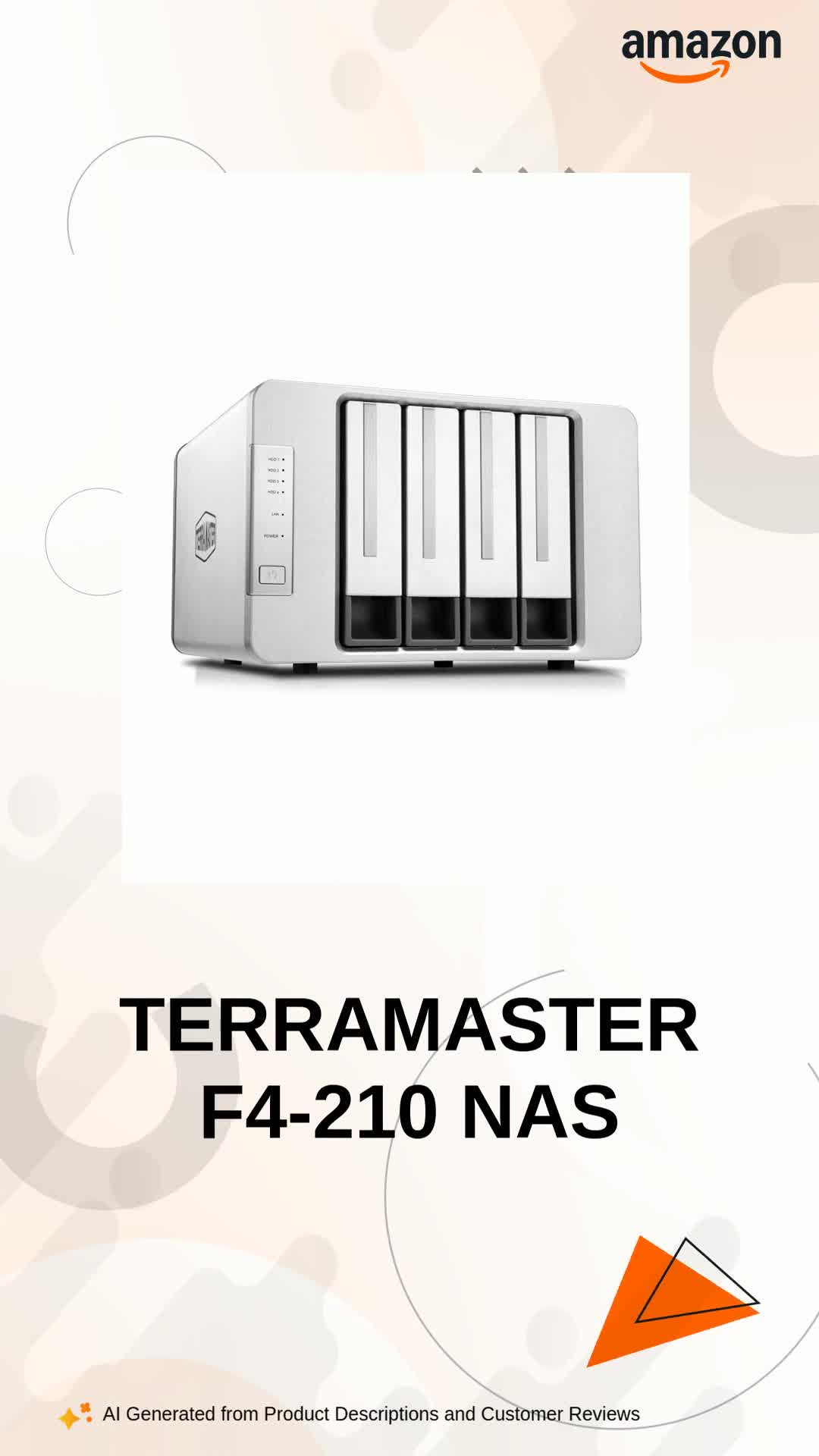 TERRAMASTER F4-210 NAS (an Affordable, high-Performance 4-Bay