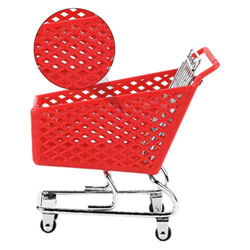 NICEXMAS Carrinho de Mão de Mini Supermercado 5. 50X5. 38X3. Modo de Carrinho de Compras de 34 Poleg