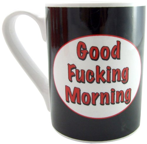 Good Fucking Morning Fl Mug, 14oz