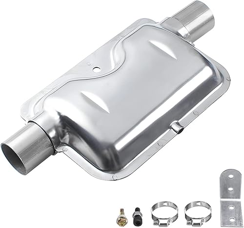 Silenciador de tubo de escape de automóvil, calentador diésel de aire de estacionamiento de hierro inoxidable, diseño de curva de tubo para una disponible en Yaxa Colombia