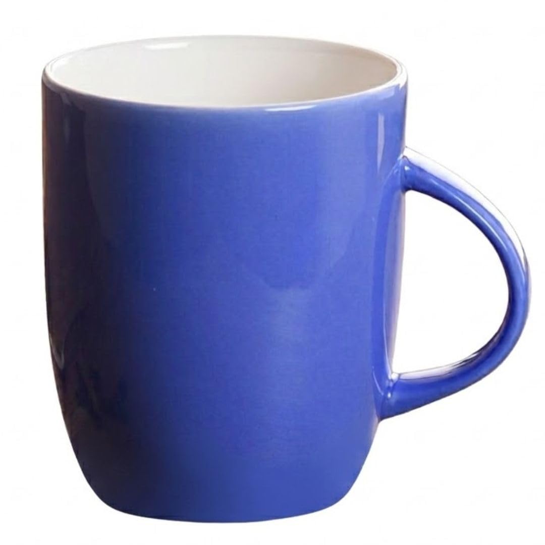 Yellow Ceramic Mug - Cute Cow Design -7
