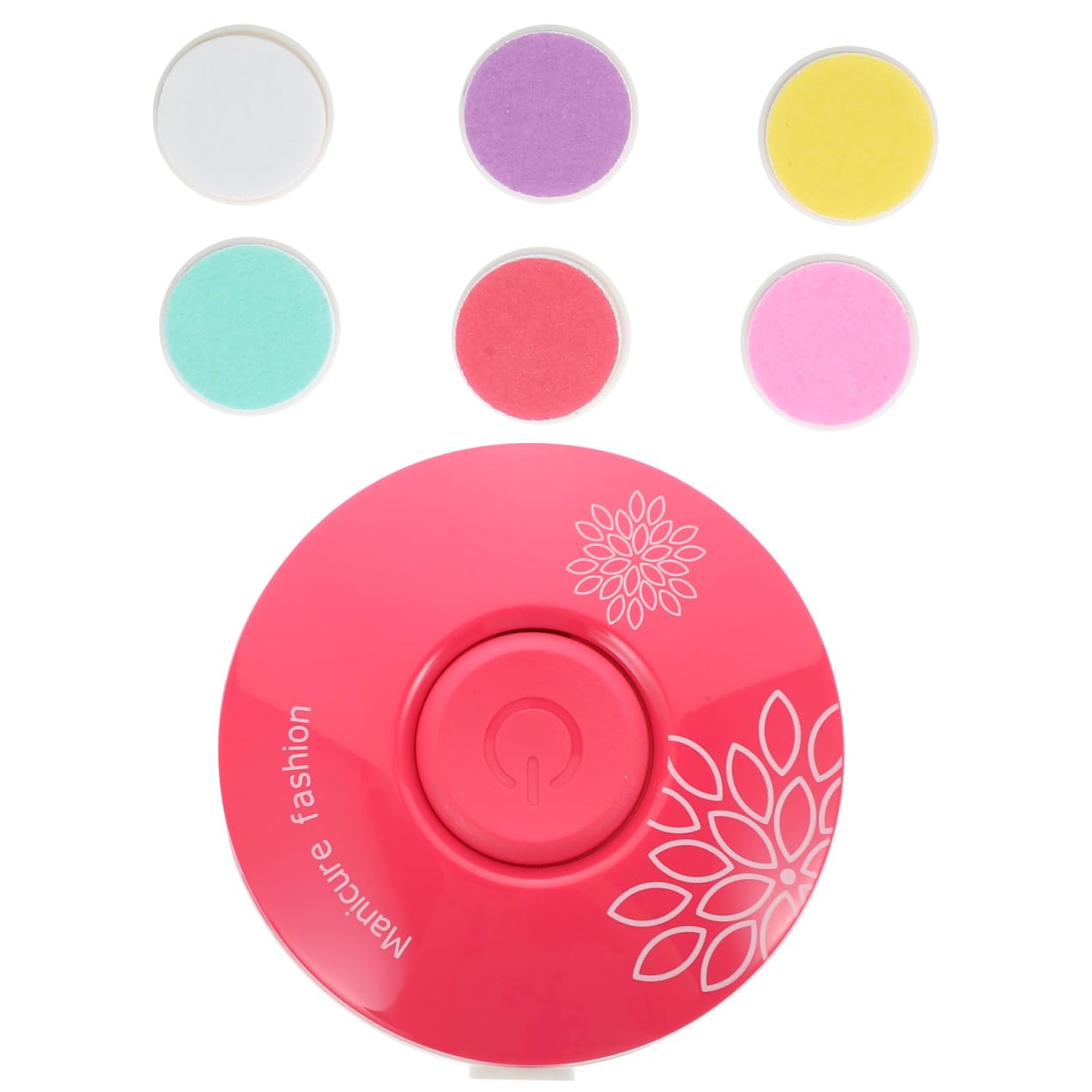 VICASKY 3piezas Cortaúñas Eléctrico Para Bebés Luz Led y Cabezas De Pulido Cortador De Uñas Portátil y Silencioso Para Adultos Kit De Cuidado De Uñas Seguro