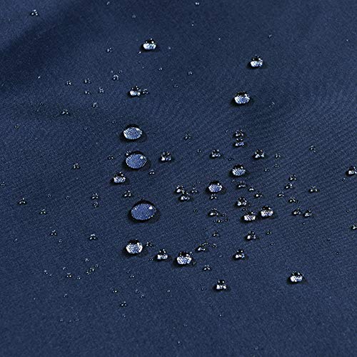 Rideau de douche anti-moisissures bleu imperméable pour éviter l'eau au sol - 4