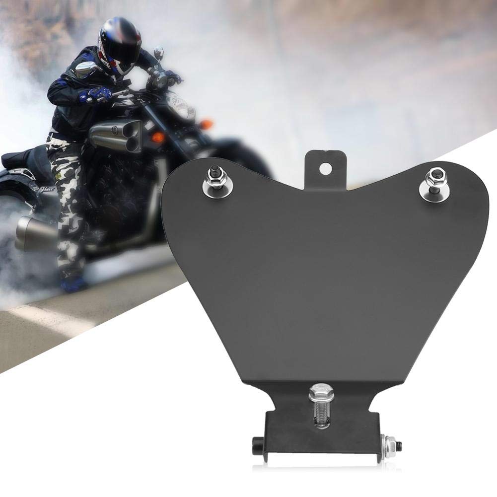 Placa base para asiento individual para motocicleta